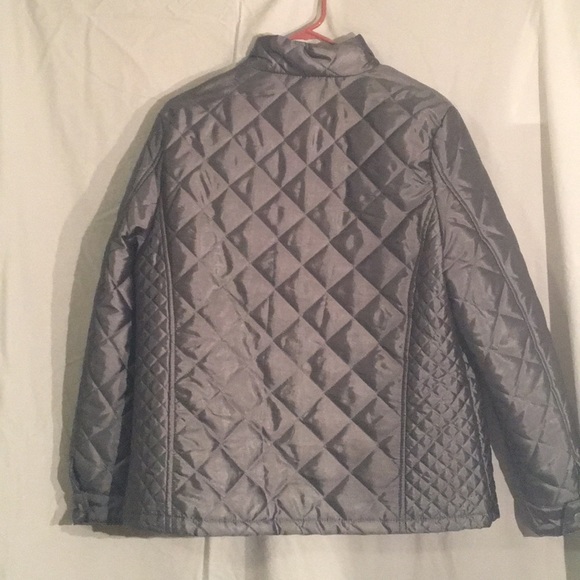 Grey Puffer Coat - Picture 4 of 4